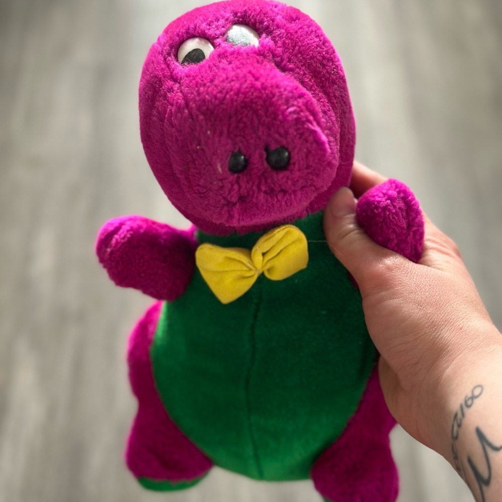 Vintage Barney plush